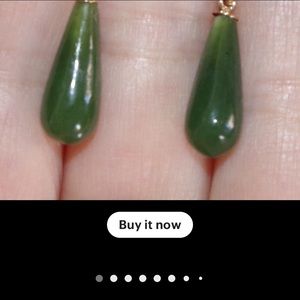 Jade Pierced Earrings